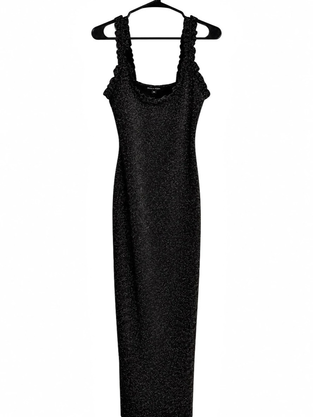 Haute Monde Women's Black Maxi Dress L